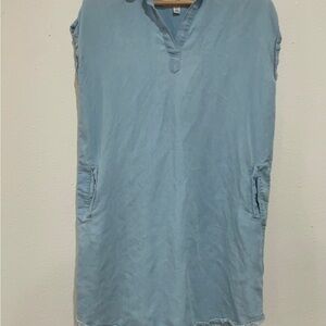 Thread & Supply Light Blue Midi Dress